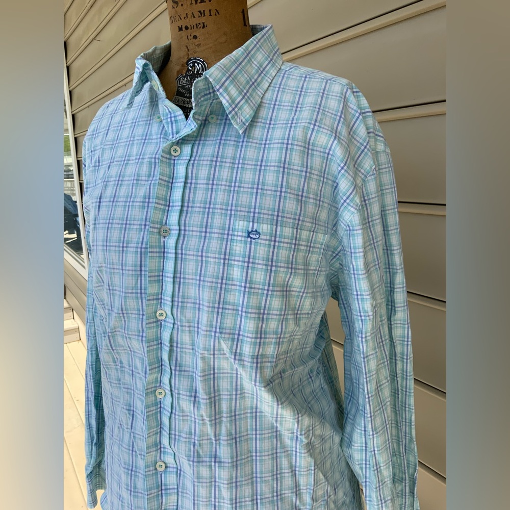 Southern Tide mens button down shirt - Picture 2 of 5